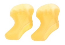 Modolo 919 Anatomic Brake Hoods Bracket Cover Pair Clear Non-Aero Yellow NEW NOS