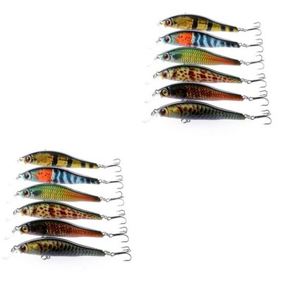  2 PCS Angel Köder Set Meeresangelköder Frischwasserfischereiköder