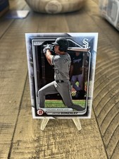 Jacob Gonzalez Prospect Rookie 2024 Bowman Card #BP-41 Chicago White Sox. B13. rookie card picture