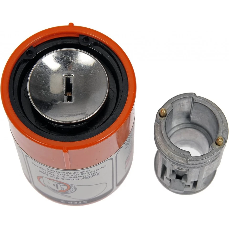 For Dodge Ram 3500/Ram 2500 2003-2008 Ignition Lock Cylinder | Metal Housing Foto 3 de 4
