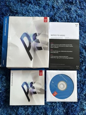 Ad0be Photoshop CS5 64 & 32 bit for Windows - Upgrade Version - w/Serial Number
