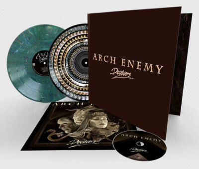 ARCH ENEMY - DECEIVERS , 2022 EU DLX LP +  PiCTURE DISC + CD ARTBOOK, #2186/7000