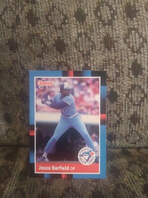 1988 Donruss...Jesse Barfield #442...Base...Toronto Blue Jays | eBay