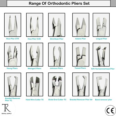 Dental Orthodontics Instruments Archwire Bending Ortho Clinic Laboratory Pliers