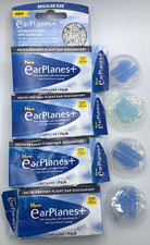 4PK Ear Planes Disposable Earplugs + ~ 1 Pair Each ~ Regular Size ~ READ