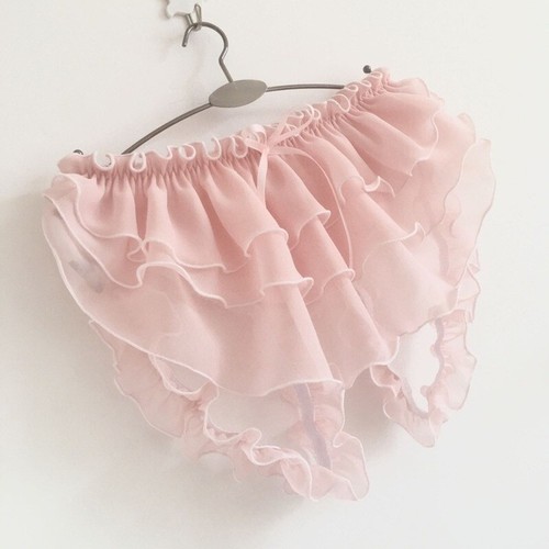 Open Crotch Panties Knickers Briefs Layered Ruffle Frill Lolita Lingerie Sexy - Picture 14 of 14