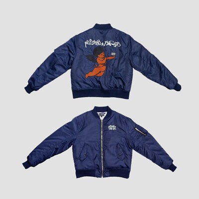 Places Faces Angel MA-1 Bomber Jacket