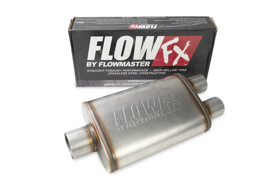 For Chevy GMC 1500 Truck 99-06 2.5" Dual Exhaust Kits Flowmaster Flow FX B C T Foto 2 de 4