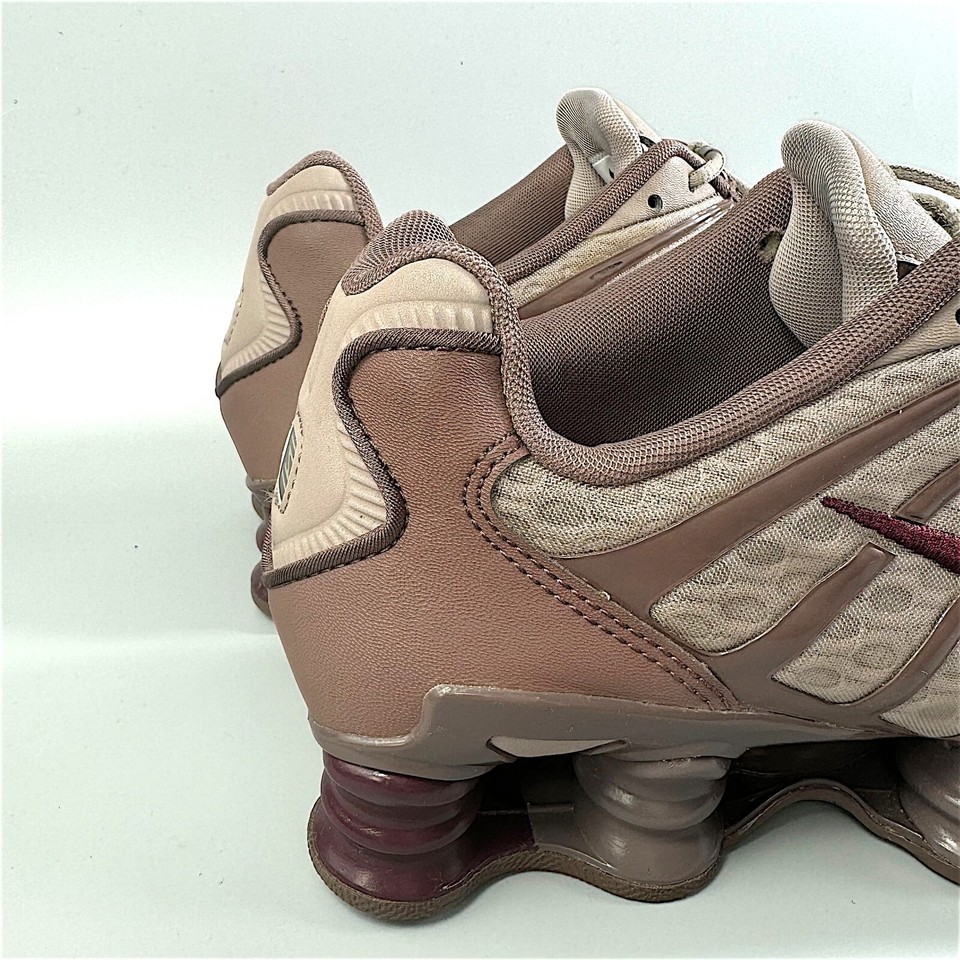 Nike Shox TL Pumice Night Maroon UK Size 6 5 Womens Trainers Purple nike-shox-tl-pumice-night-maroon-uk-size-6-5-womens-trainers-purple