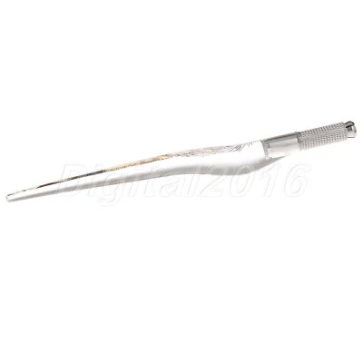 Microblading Pen Manual Tattoo Needle Holder for Permanent Eyebrow Makeup Tool