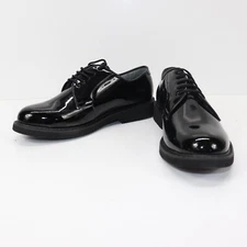 LawPro S87-100 Hi-Gloss Dress Oxford Shoes Black Mens Size 7 M