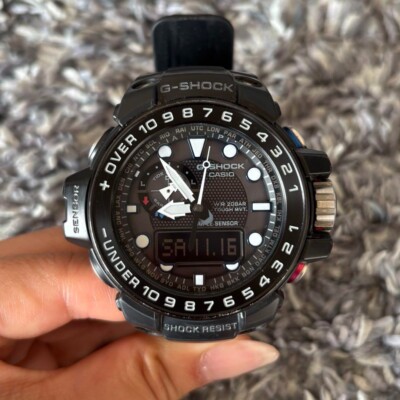 CASIO G-SHOCK GWN-1000BGULFMASTER Radio Wave Solar Multi-Band Pre-Owned f/s