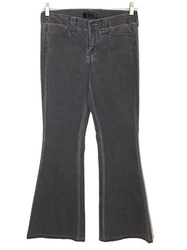LEI Gray Blue Corduroy Pants Back Flap 