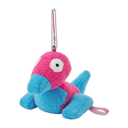 Pokemon Center Original Night Arcade Plush Mascot Key chain Porygon