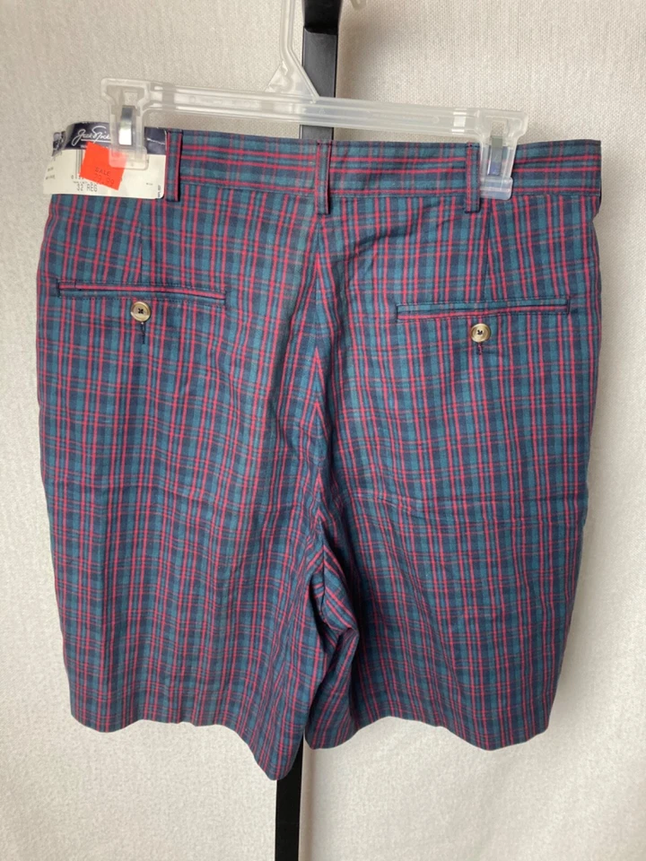 Jack Nicklaus Shorts Plaid Size 32 NEW - Image 2 of 4