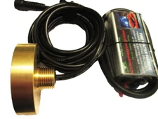 50W 4000 LUMENS BLUE GARBOARD LED BOAT DRAIN PLUG LIGHT UNDERWATER 3/4 1/2" NPT 