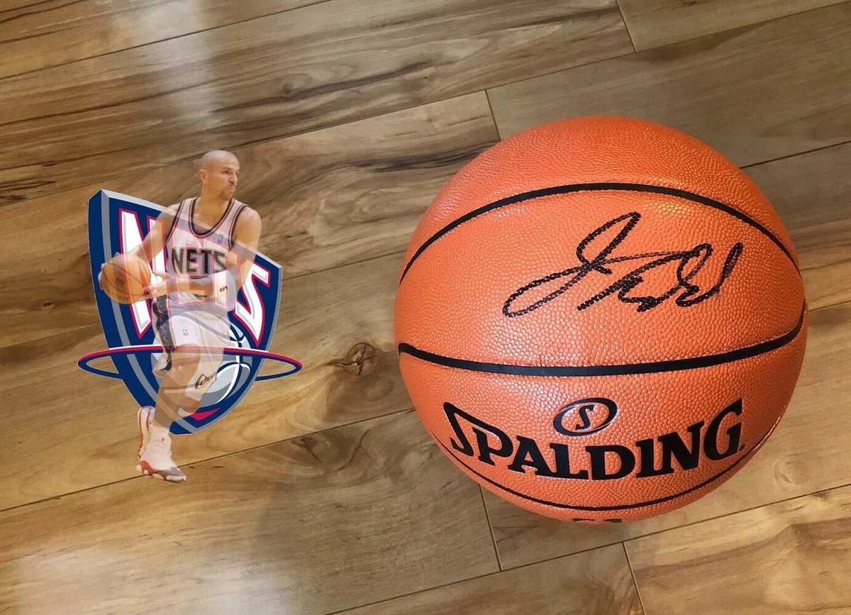 Jason Kidd Signed Basketball Ball NBA Champion HOF Nets Suns