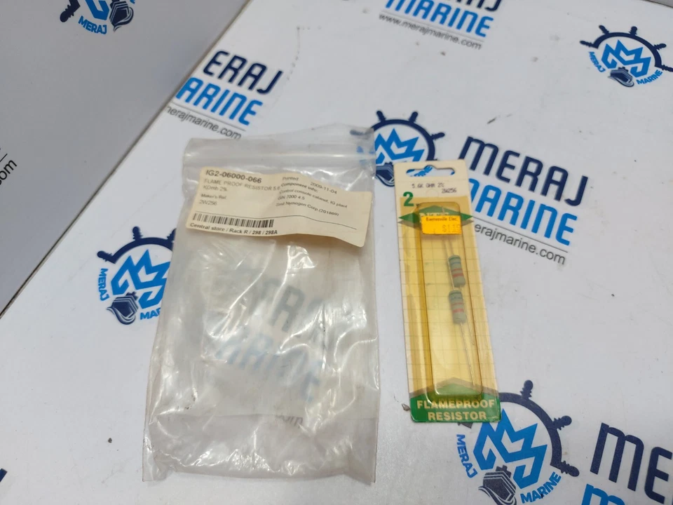 NTE 2W256 Flameproof Resistor 5.6K OHM 2% - 4 Pair 8PCS - Image 2 of 4