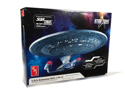Star Trek TNG USS Enterprise 1701 D - 1:1400 scale (2024 reissue) (AMT-1429)