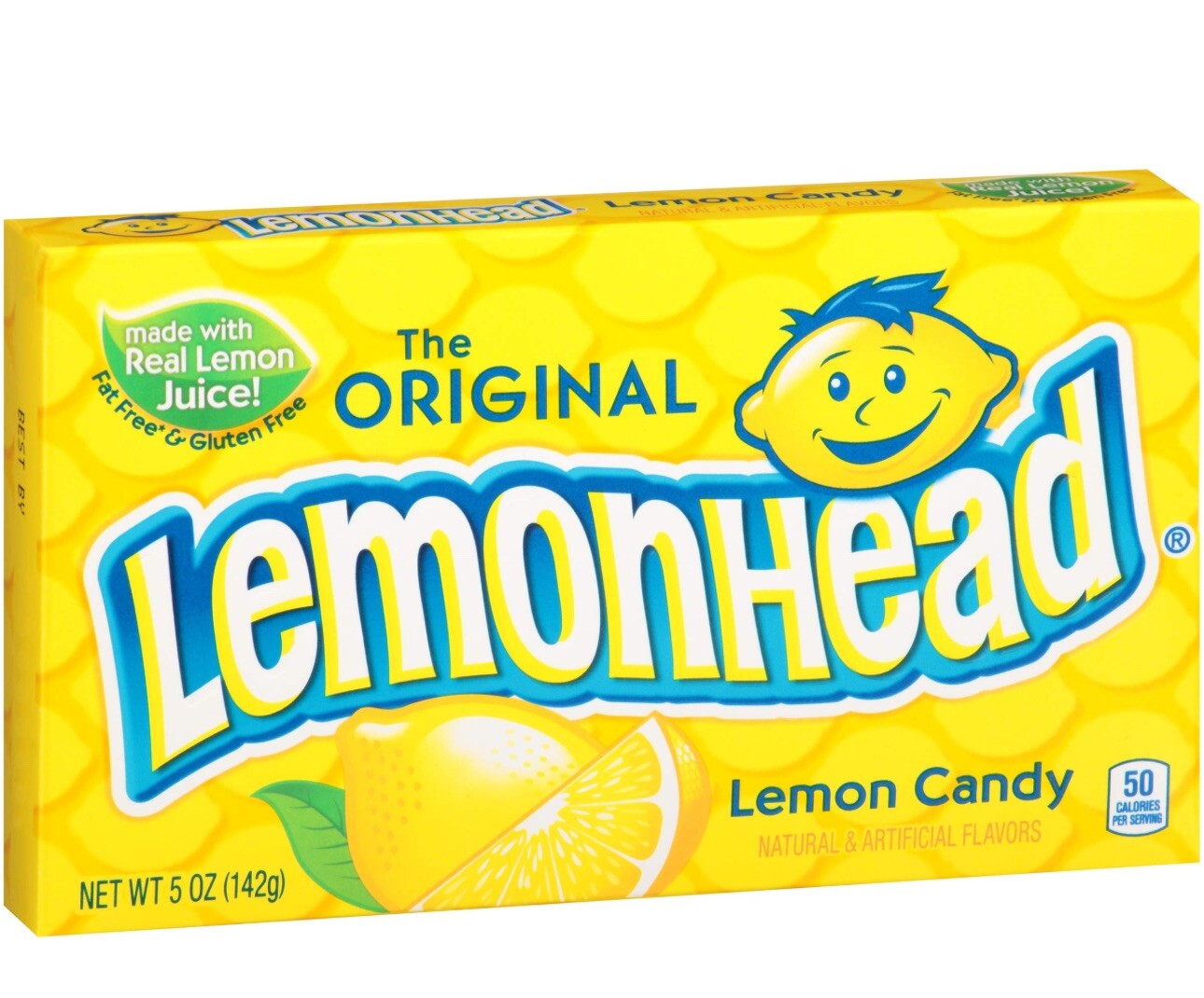 Lemonhead Candy Theater Box 5 Ounce