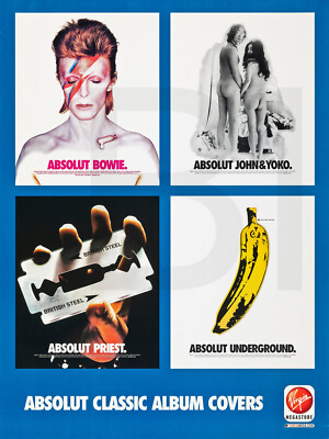 Absolut Vodka Ad 14 x 11'' Photo