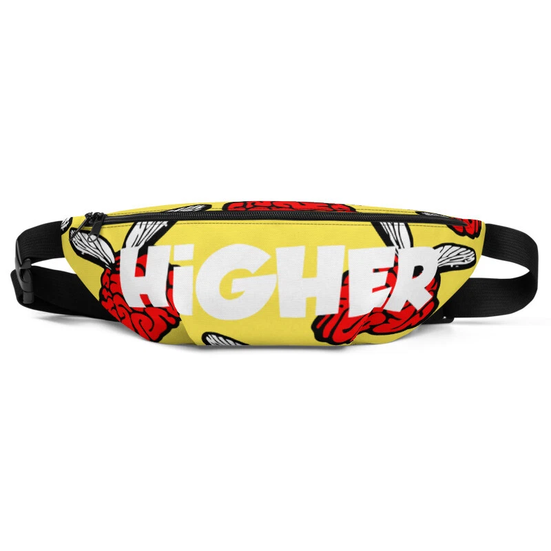 Higher Knowledge HK Logo Fanny Pack Supreme Bape Slingue Sac HK centaines de kiths 