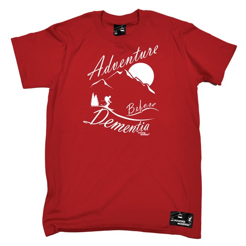 Adventure Before Dementia Skiing T-SHIRT Snskiing Ski Alps birthday fashion gift - Picture 11 of 11