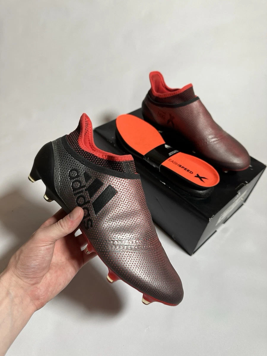 Red Adidas Pure Speed Cleats Adidas X17+ Purespeed Soccer Cleats