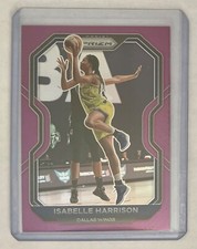 2021 Panini Prizm WNBA Purple Prizm /99 Isabelle Harrison #22 Dallas Wings