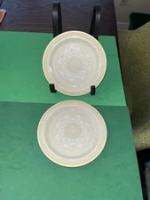 Royal Doulton LS 1024 Sunny Day Bread Plate Set  of 2 