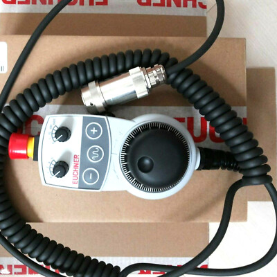 One Brand New Euchner HBA-079827 Manual Pulse Generator MPG Handwheel With Cable