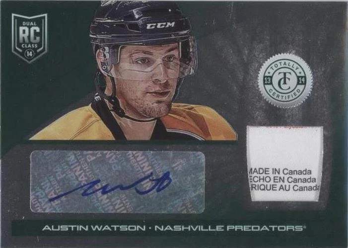 Platinum Green Autograph Tags