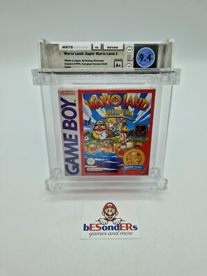 Super Mario Land 3 Wario Land - WATA 9.4 A+ - SEALED - Nintendo Gameboy - No VGA