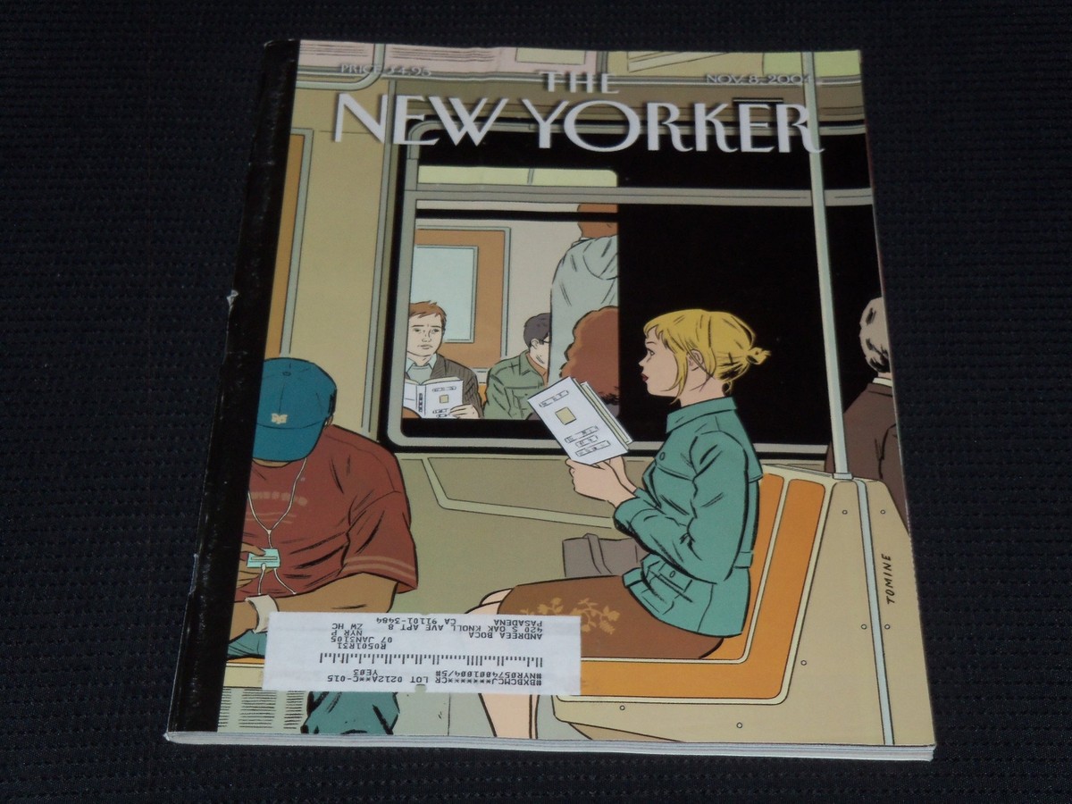2004 NOVEMBER 8 NEW YORKER MAGAZINE - COMPETE ISSUE NICE COVER - L