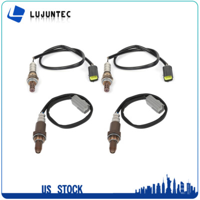4pcs Upstream+Downstream for 09-10 Infiniti G37 3.7L Oxygen O2 Sensor A/F Ratio