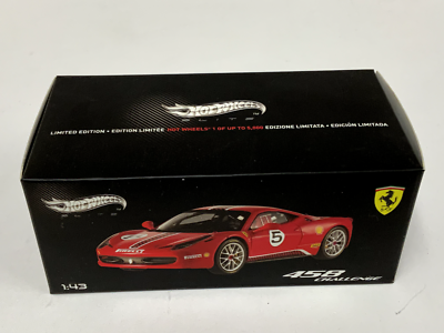 マテル　ホットウィール　エリート　フェラーリ　458 イタリア 1/43 Hot Wheels Elite Ferrari 458 Italia Challenge Presentation