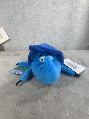Walt Disney World Plush Mini Bean Bag A Bug's Life Dim The Beetle 9'' - With Tag