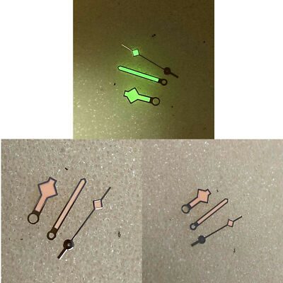Green Luminous Watch Hands Wristwatch Pointer For NH35 NH36 Watch Movement