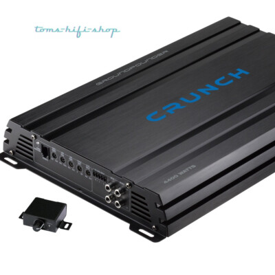 Crunch GPX4400.1D 1-Kanal 4400 WATT digital Auto Verstärker Endstufe Subwoofer