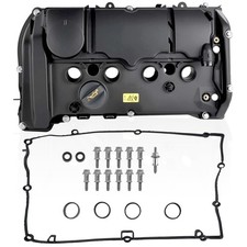 11127646552 Engine Valve Cover Kit, with Gasket, Bolts and Oil Cap Fit for 20...
