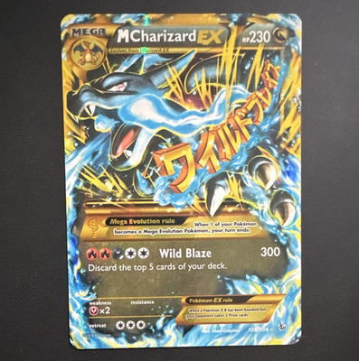 Pokemon M Charizard EX Flashfire Holo Secret Rare English 69/106 SECRET RARE