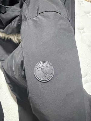 NWT POLO RALPH LAUREN ESTATE OLIVE ANNEX FAUX FUR TRIM JACKET DOWN PARKA COAT