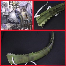 Arknights Flower Crown Waltz Estelle Crocodile Faux Leather Anime Cos Prop Tail