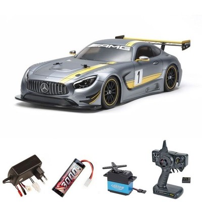 Tamiya Mercedes-AMG GT3 (TT-02) 1:10 2,4Ghz Komplettset #300058639SET