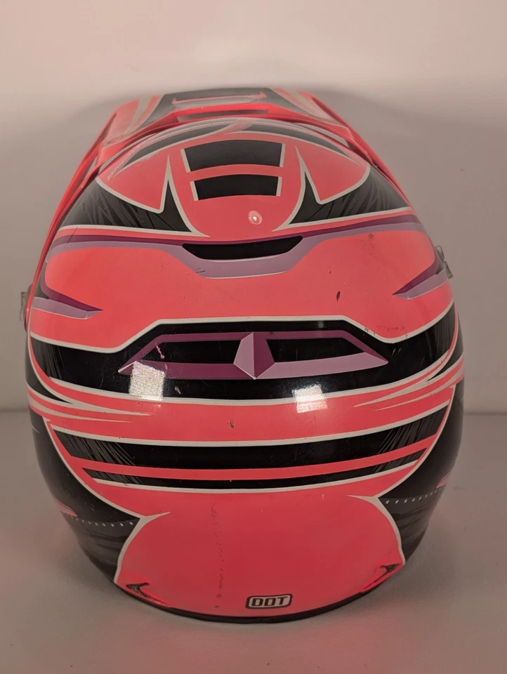 Fly Racing Helmet Pink Women’s Small 55-56cm Motocross Riding Bike - Venom - Image 4 of 4