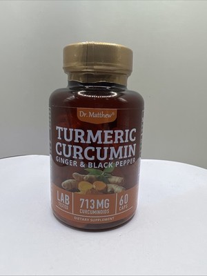 Turmeric Curcumin with Black Pepper. Turmeric and Ginger Supplement 05/2026
