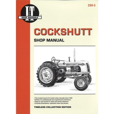 Cockshutt 35/40D4 Golden Eagle (1949-1958) Traktor Werkstatthandbuch I&T
