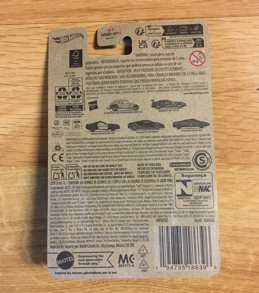 Hot Wheels TRANSFORMERS BARRICADE Ford Mustang GT Police SUPER CUSTOM Wheel Swap - Image 4 of 4