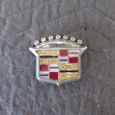 Cadillac Crest Emblem 2.5 Inches Vintage Genuine Oem