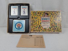 Vintage Where's Waldo Watcher Card Game 1990s Martin Handford Made In USA -